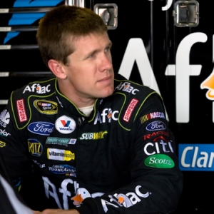 NASCAR driver Carl Edwards.