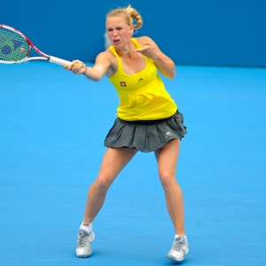 Tennis player Caroline Wozniacki