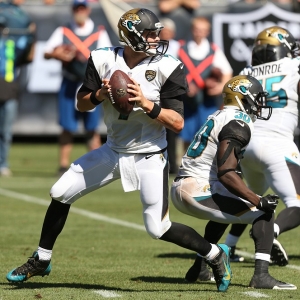 Jacksonville Jaguars quarterback Chad Henne