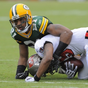 Green Bay Packers cornerback Charles Woodson