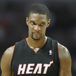 Miami Heat power forward Chris Bosh