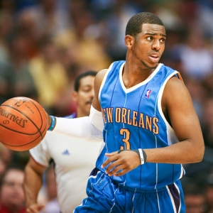 New Orleans Hornets' point guard Chris Paul.