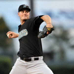 Florida Marlins pitcher Chris Volstad