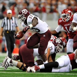 Texas A&M Aggies running back Christine Michael