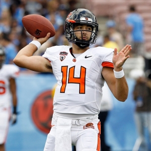 Oregon State Beavers quarterback Cody Vaz