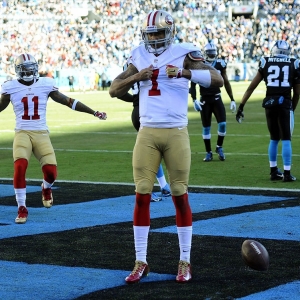 San Francisco 49ers' Colin Kaepernick