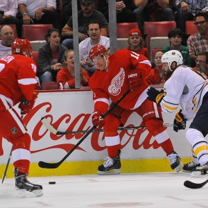 Detroit Red Wings right wing Daniel Alfredsson