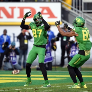 Darren Carrington of the Oregon Ducks