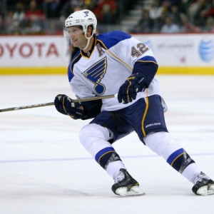 St. Louis Blues forward David Backes