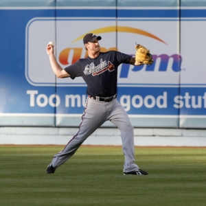 Atlanta Braves Pitcher Derek Lowe.