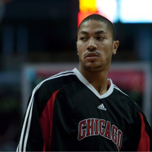 Derrick Rose of the Chicago Bulls.