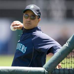 Don Wakamatsu, coach for the Seattle Mariners.