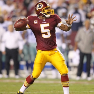 Washington Redskins quarterback Donovan McNabb