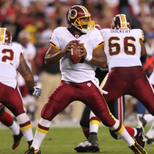 Washington Redskins quarterback Donovan McNabb