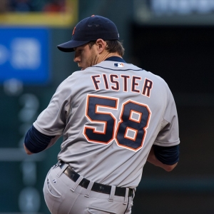 Detroit Tigers starting pitcher Doug Fister