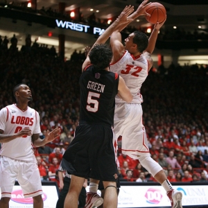 Drew Gordon of the New Mexico Lobos