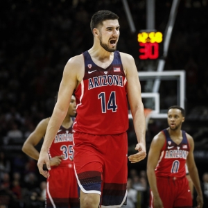 Dusan Ristic of the Arizona Wildcats