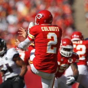 Kansas City Chiefs punter Dustin Colquitt