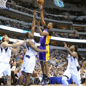 Los Angeles Lakers center Dwight Howard