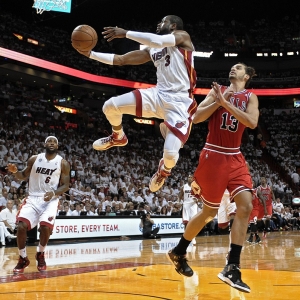 Miami Heat guard Dwyane Wade