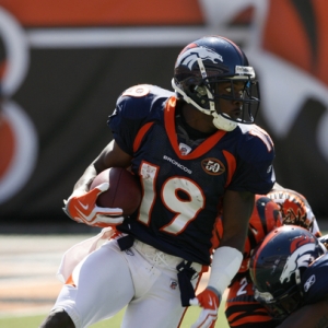 Eddie Royal of the Denver Broncos.