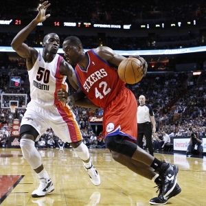 Philadelphia 76ers power forward Elton Brand