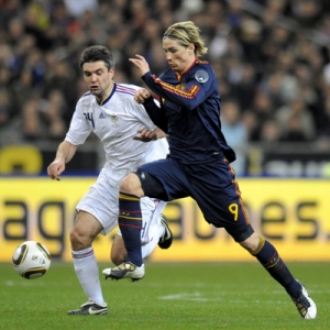 Fernando Torres of Spain.