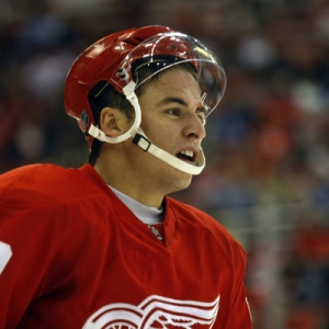 Detroit Red Wings center Francis Pare.