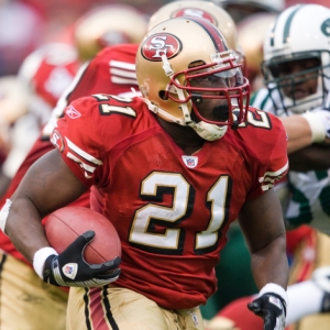 Running back Frank Gore of the San Francisco 49ers.