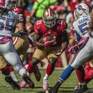 San Francisco 49ers running back Frank Gore