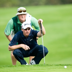 Golfer Garth Mulroy