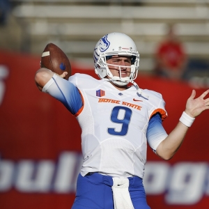 Boise State Broncos quarterback Grant Hedrick