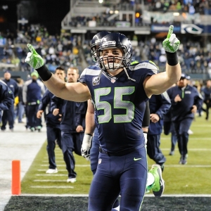 Seattle Seahawks linebacker Heath Farwell