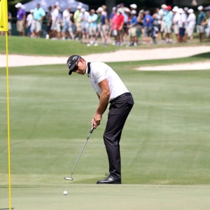 Henrik Stenson during the third round of the World Golf Championships