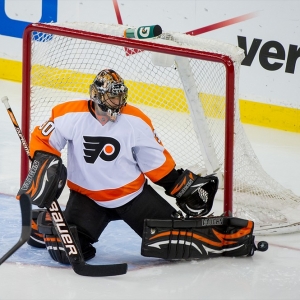 Philadelphia Flyers goalie Ilya Bryzgalov
