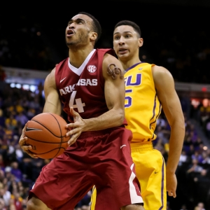 Arkansas Razorbacks guard Jabril Durham