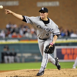 Chicago White Sox starting pitcher Jake Peavy