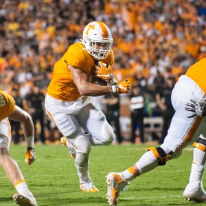 Tennessee Volunteers running back Jalen Hurd