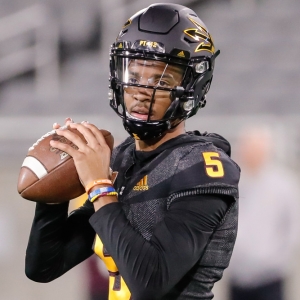 Arizona State Sun Devils quarterback Jayden Daniels