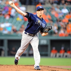 Tampa Bay Rays starting pitcher Jeremy Hellickson