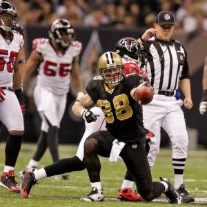 New Orleans Saints tight end Jeremy Shockey.