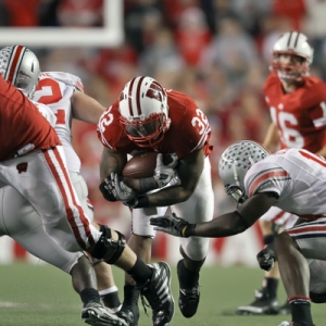 Wisconsin Badgers running back John Clay