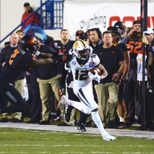 Missouri wide receiver Johnathan Johnson