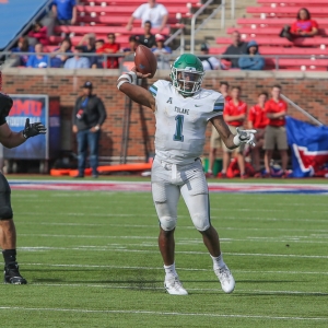 Tulane Green Wave quarterback Jonathan Banks 