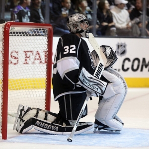 Los Angeles Kings goalie Jonathan Quick