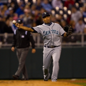 Seattle Mariners third baseman Jose Lopez