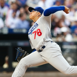 Los Angeles Dodgers Starting pitcher Julio Urias