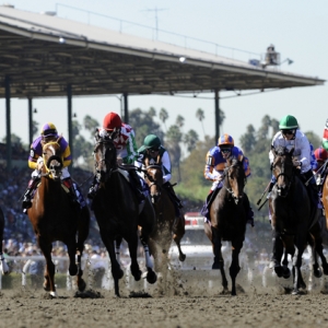 Juvenile Fillies at Santa Anita