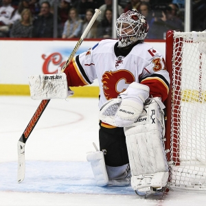 Calgary Flames goalie, Karri Ramo