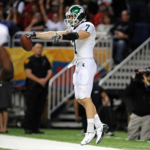 Michigan State quarterback Keith Nichol 